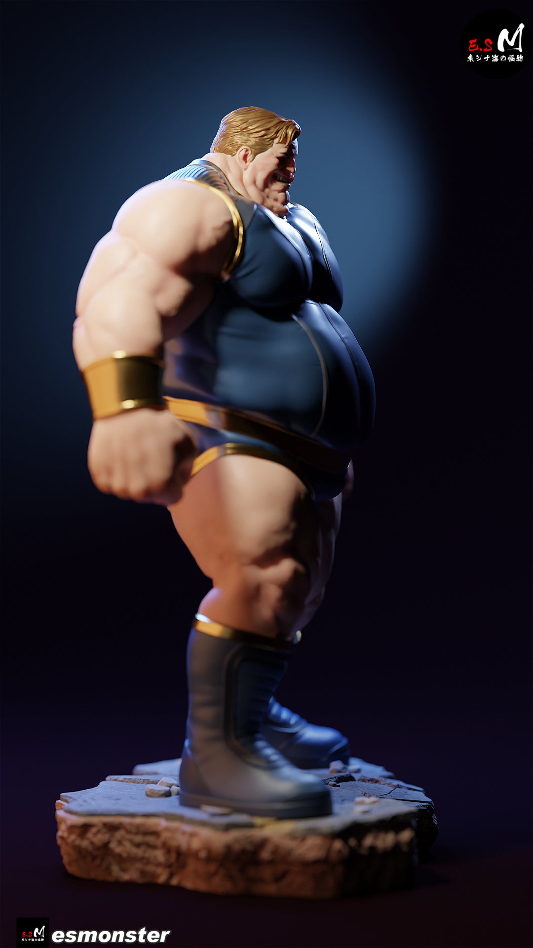 Blob Style Marvel Unpainted Resin Garage Model Kit (1/6-1/12)