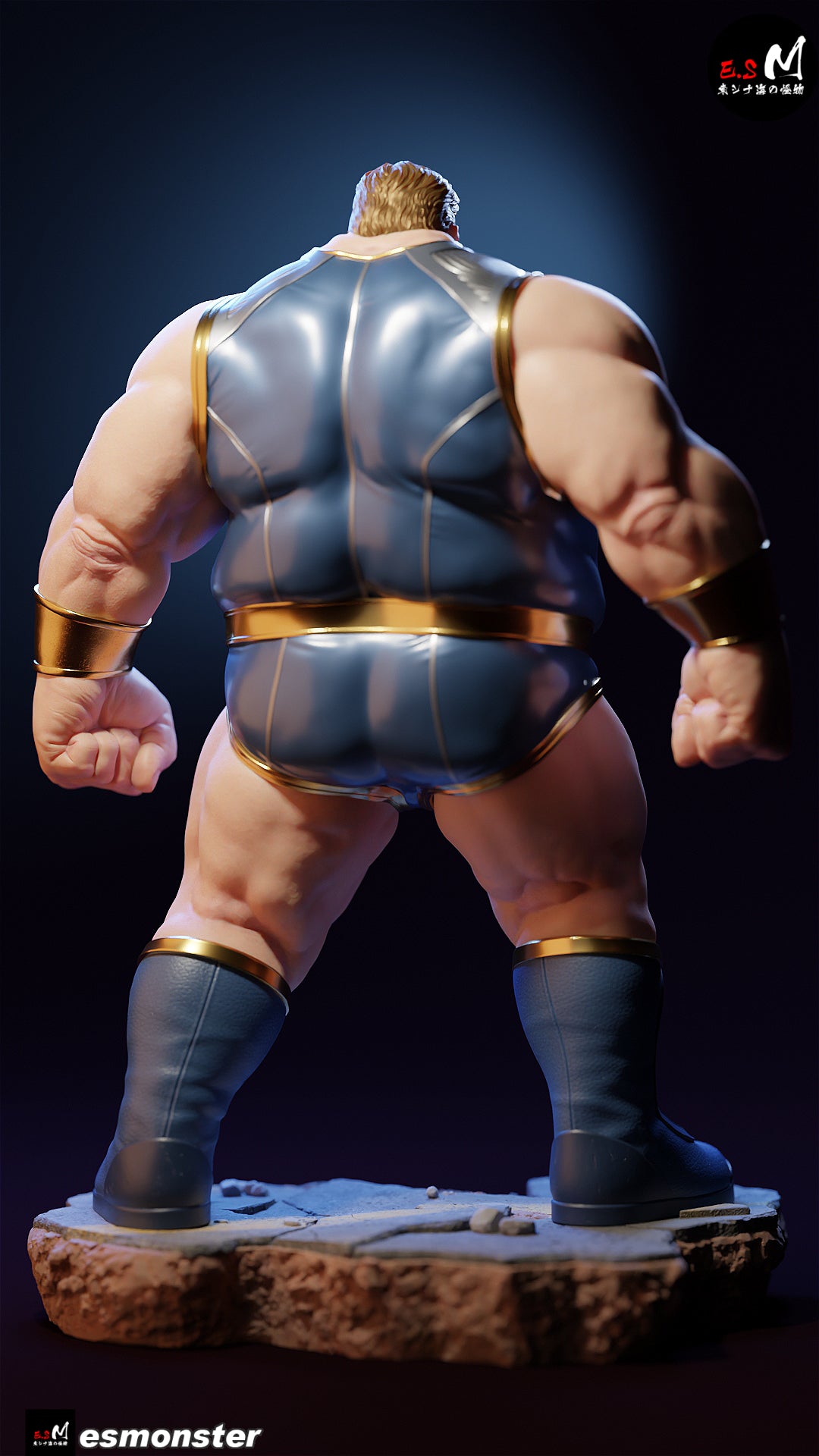 Blob Style Marvel Unpainted Resin Garage Model Kit (1/6-1/12)