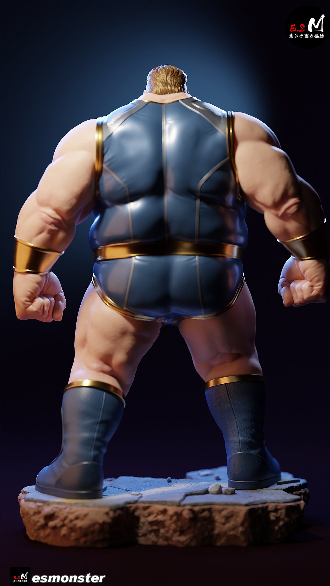 Blob Style Marvel Unpainted Resin Garage Model Kit (1/6-1/12)