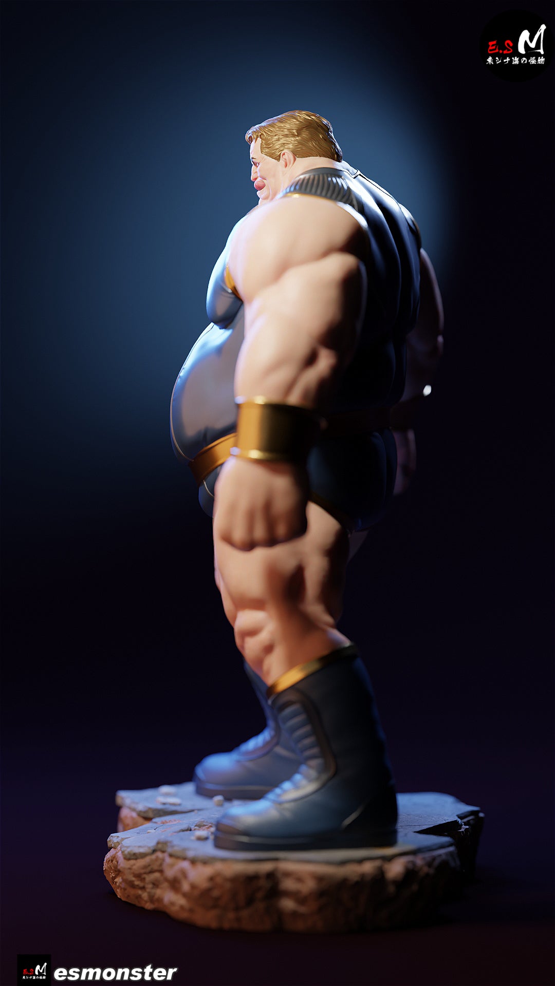 Blob Style Marvel Unpainted Resin Garage Model Kit (1/6-1/12)