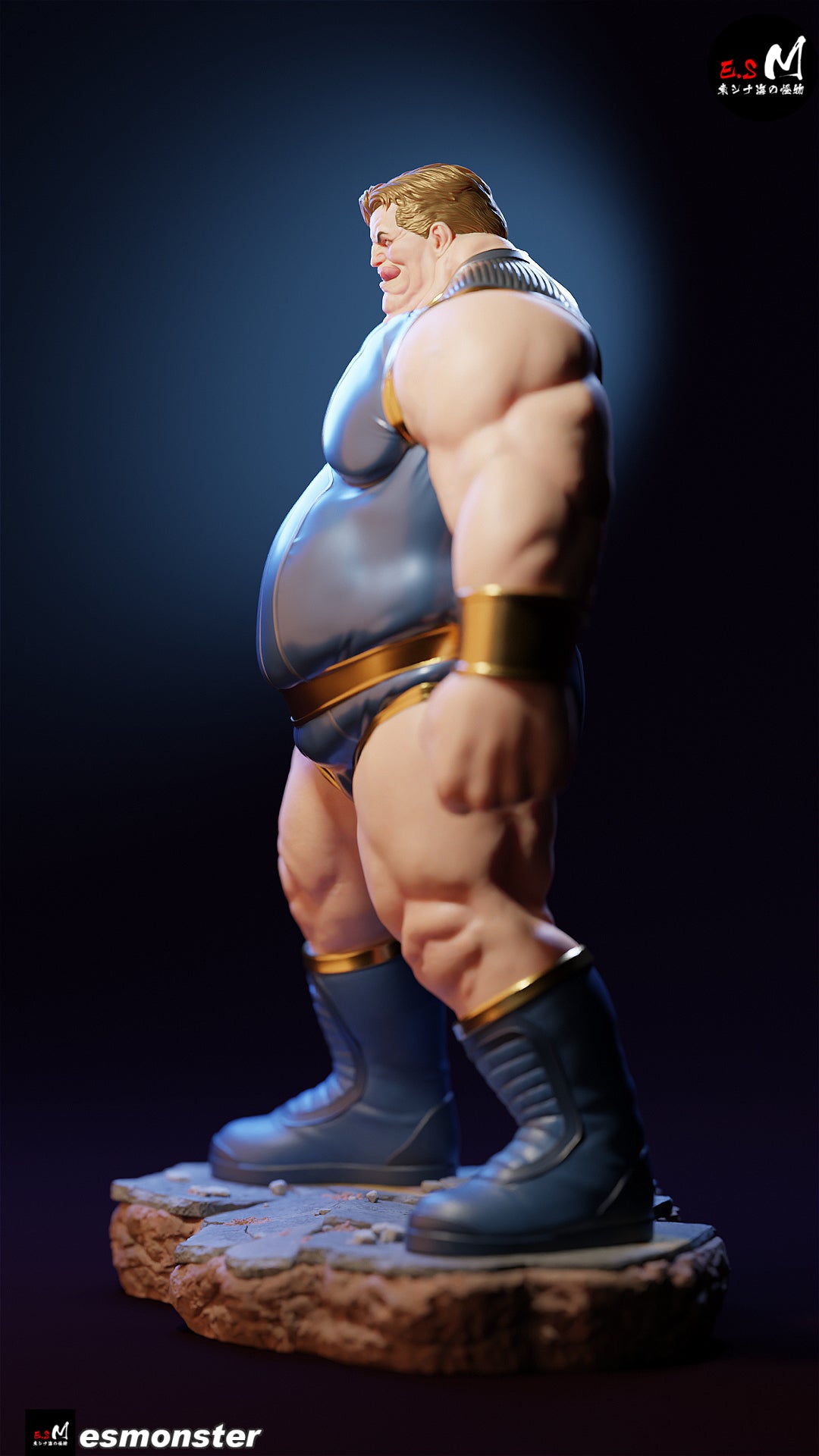 Blob Style Marvel Unpainted Resin Garage Model Kit (1/6-1/12)