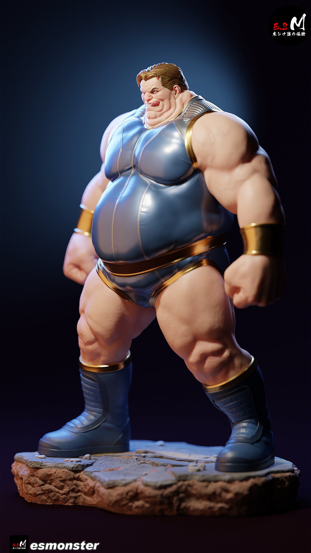 Blob Style Marvel Unpainted Resin Garage Model Kit (1/6-1/12)