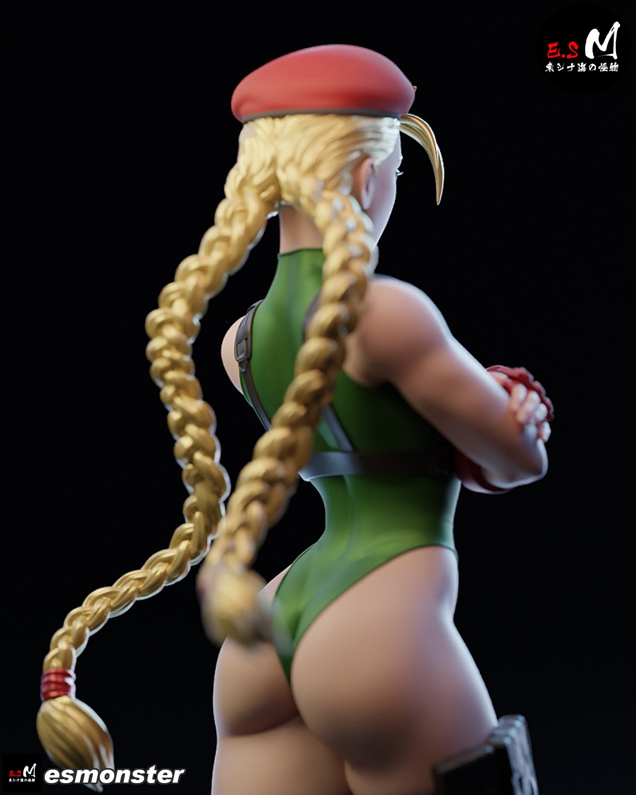 Original Cammy Style Street Fighter Unpainted Resin Garage Model Kit (1/6-1/12)