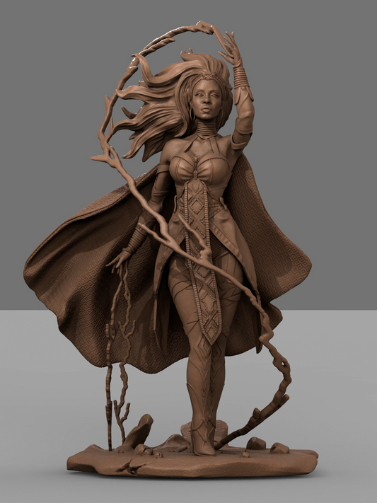 Storm style Lightning Queen resin kit – Unpainted 3D Printed Model kit