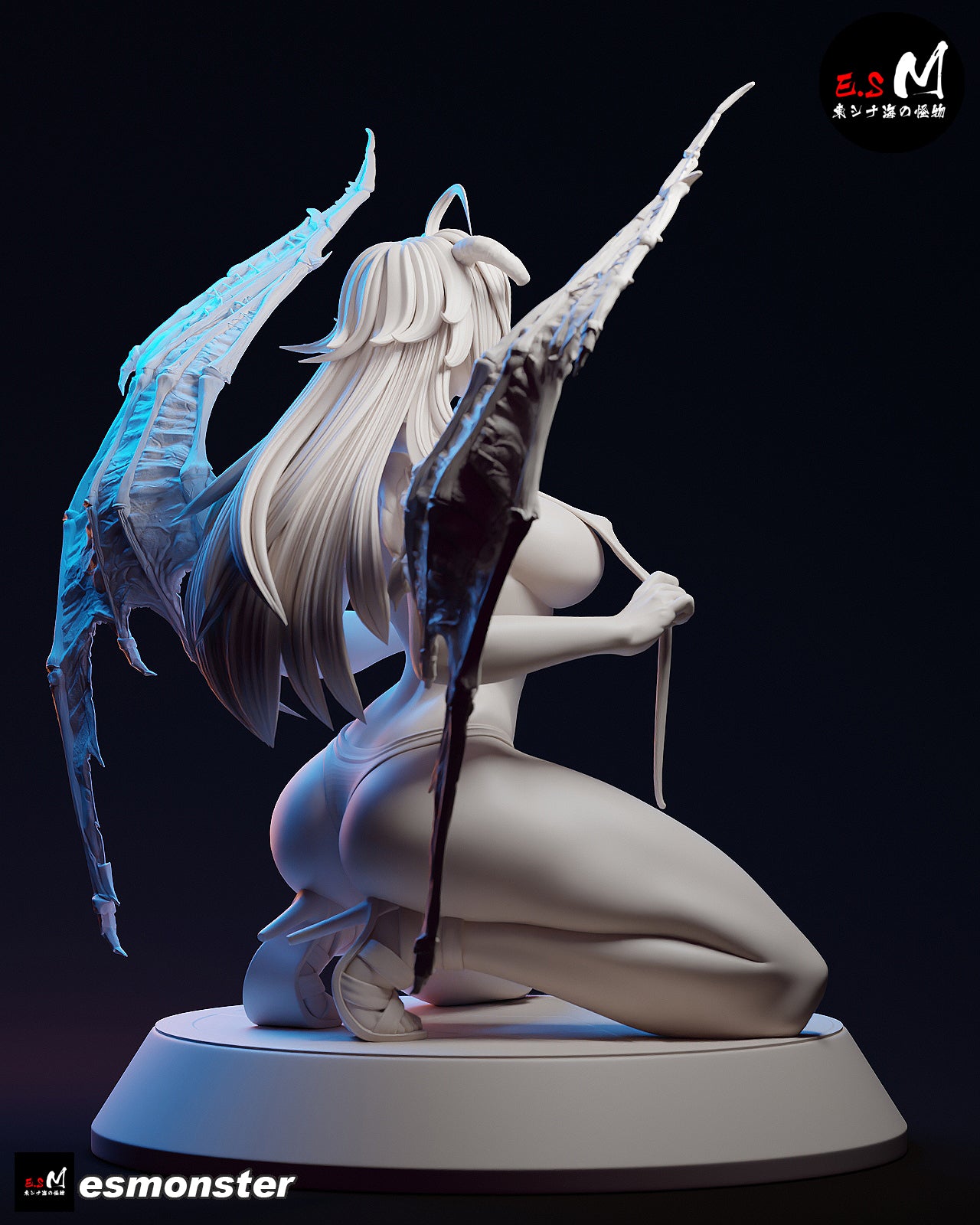 Rias Gremory Style High School DxD Unpainted Resin Garage Kit (1/6-1/12)