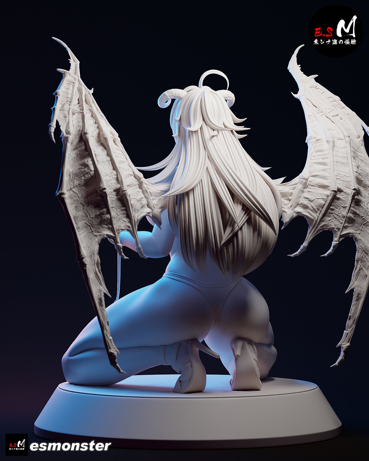 Rias Gremory Style High School DxD Unpainted Resin Garage Kit (1/6-1/12)