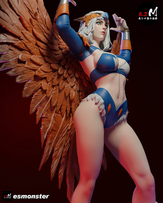 Sorceress Winged Style MOTU Unpainted Resin Garage Kit (1/6-1/12)