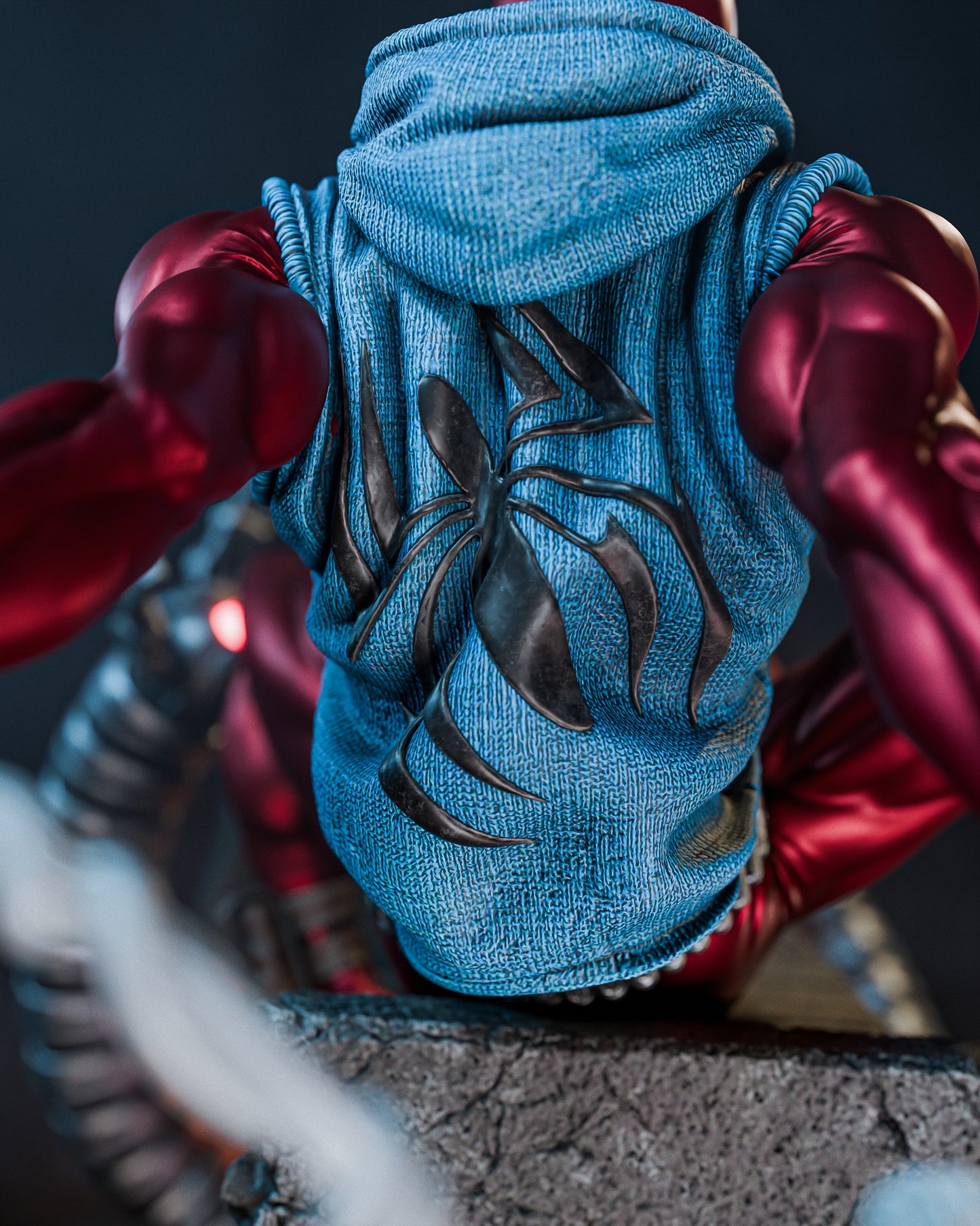Scarlet Spider Style Clone Vigilante – Unpainted 3D Printed Model Kit