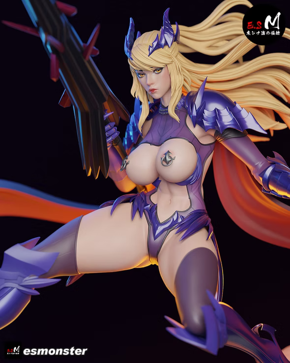 Artoria Pendragon Style Fate Lance Unpainted Resin Garage Kit (1/6-1/12)