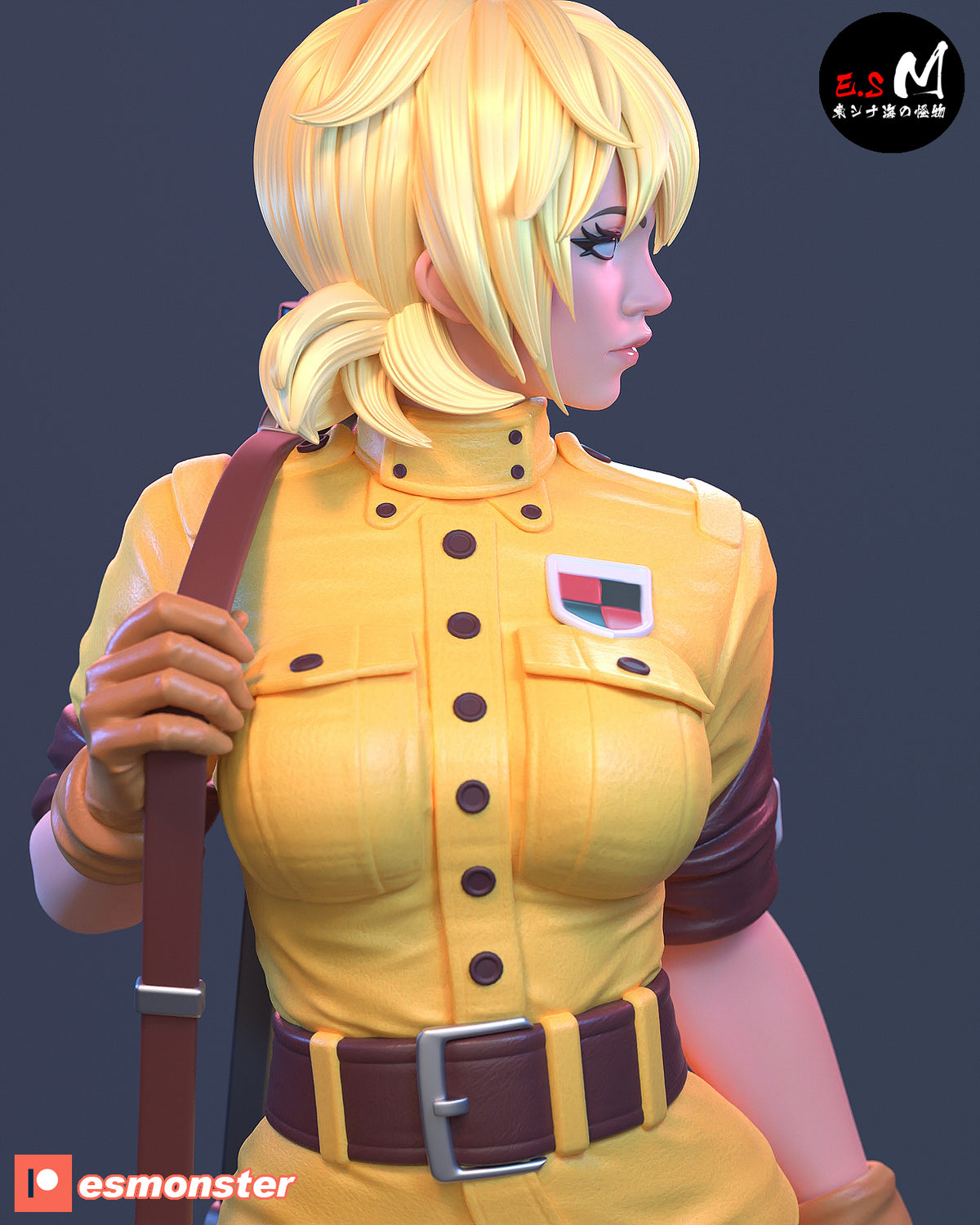 Seras Victoria Style Hellsing Unpainted Resin Garage Kit (1/6-1/12)