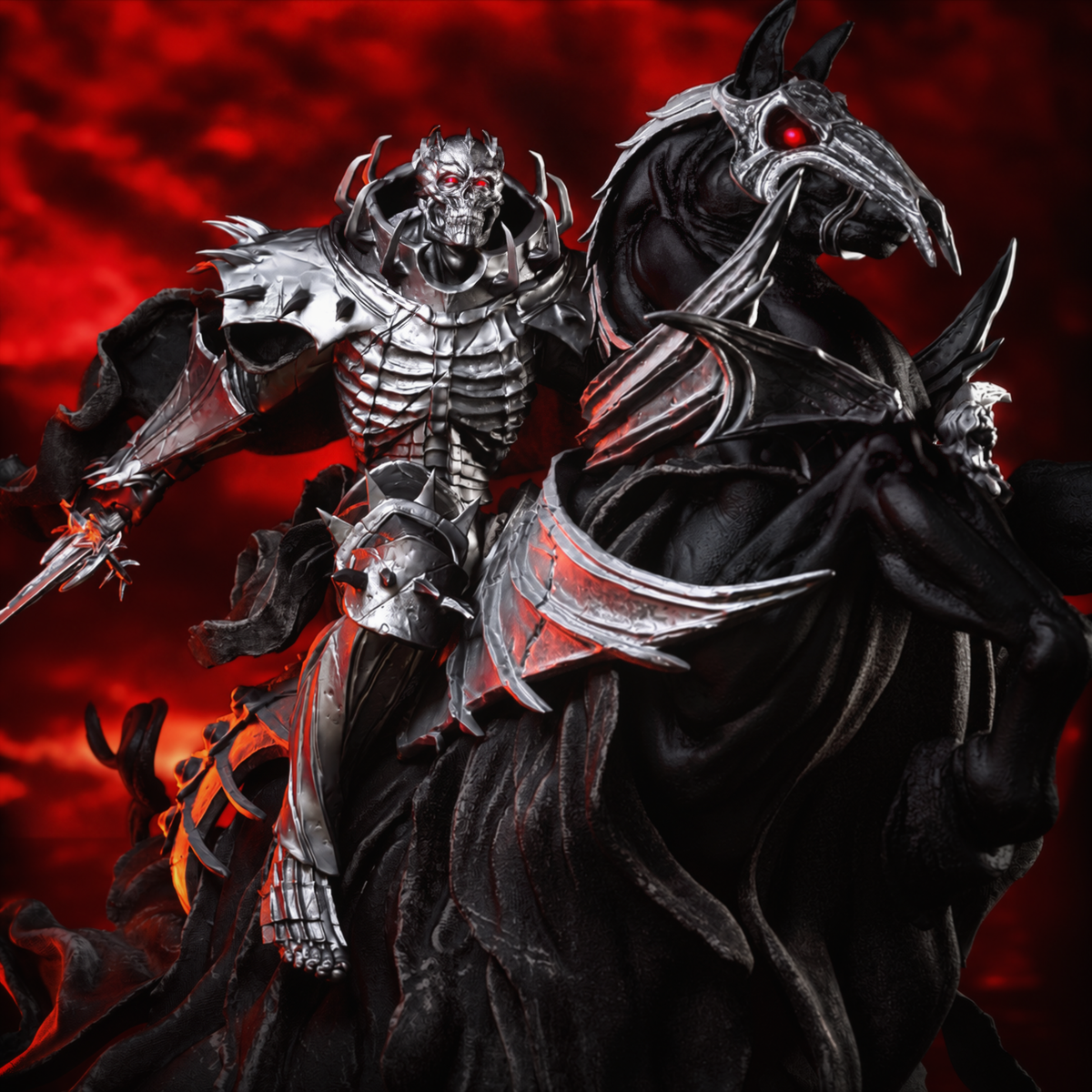 Skull Knight Style Berserk Unpainted Resin Garage Kit (1/6-1/12)