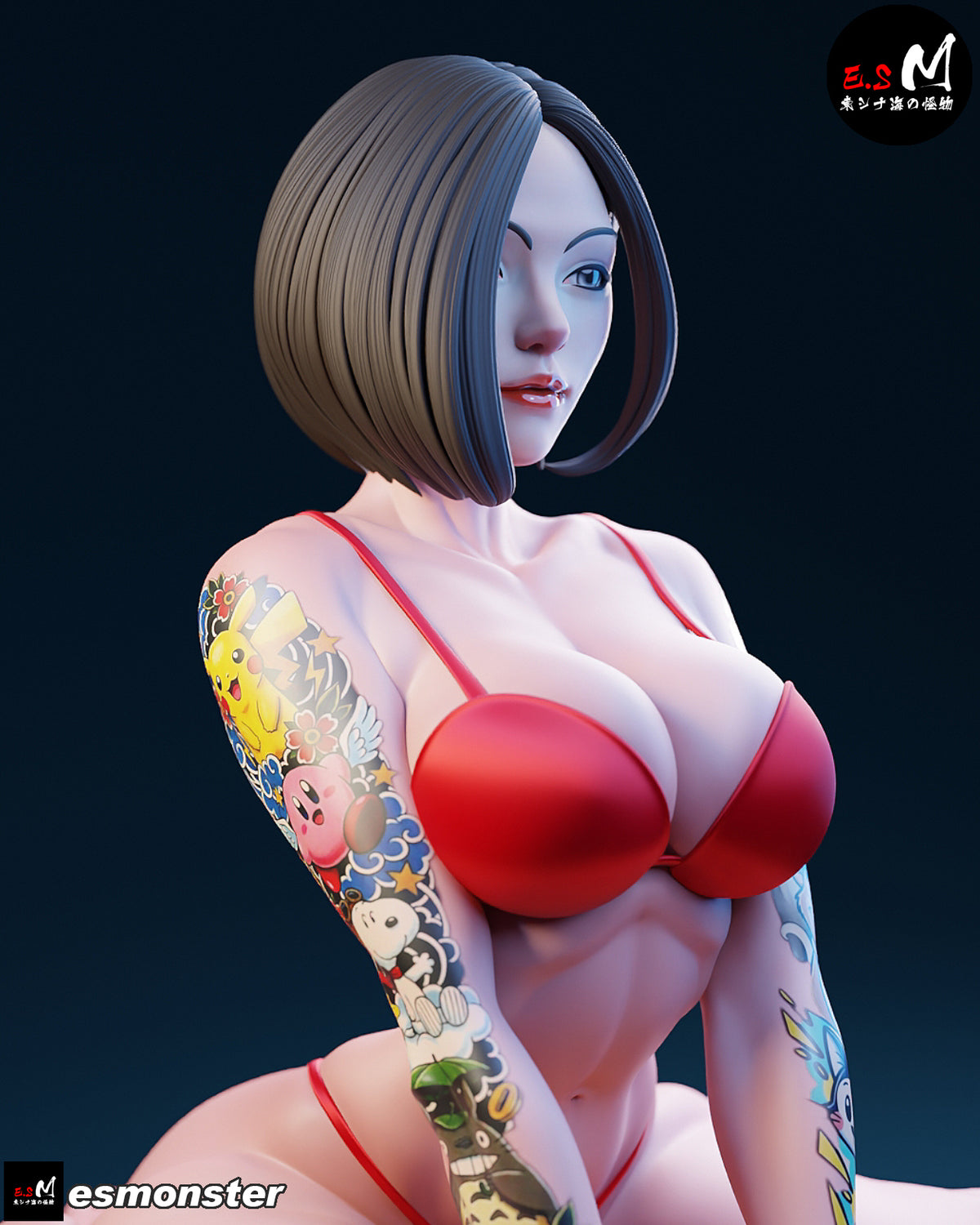 Sun-Kissed Ada Wong Style Resident Evil Unpainted Resin Garage Kit (1/6-1/12)