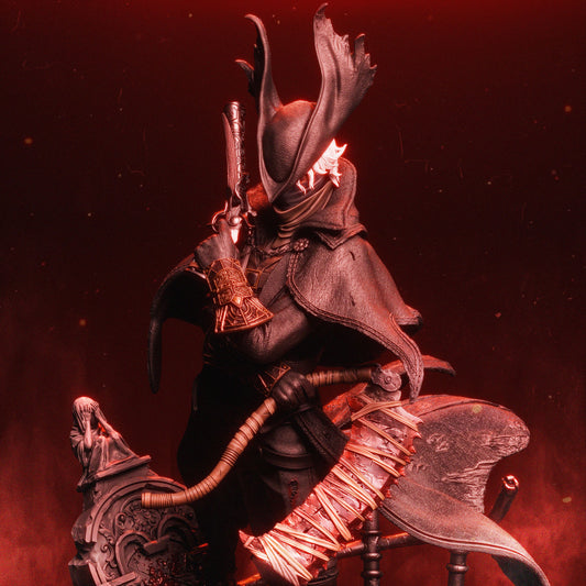 Hunter Style Nightmare Slayer – Unpainted 3D Printed Model Kit