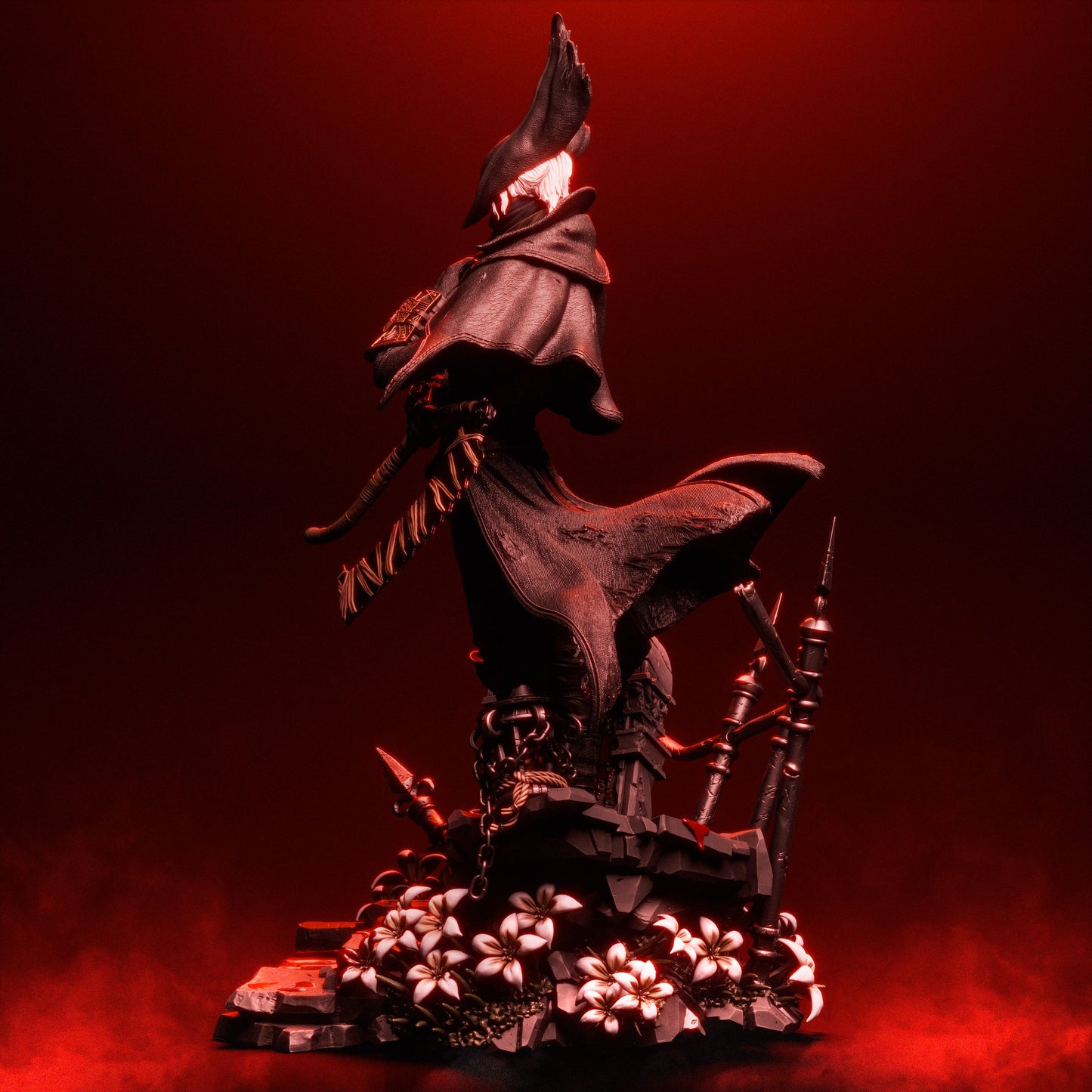 Hunter Style Nightmare Slayer – Unpainted 3D Printed Model Kit