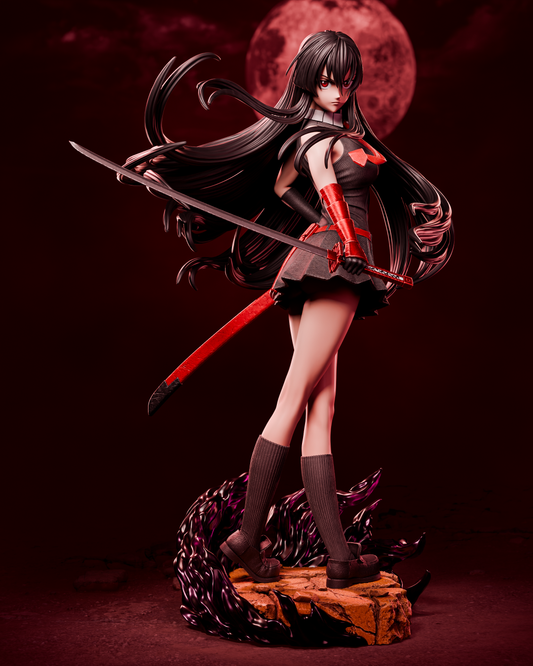 Akame Style Imperial Assassin Resin Kit – Unpainted 3D Printed Model Kit