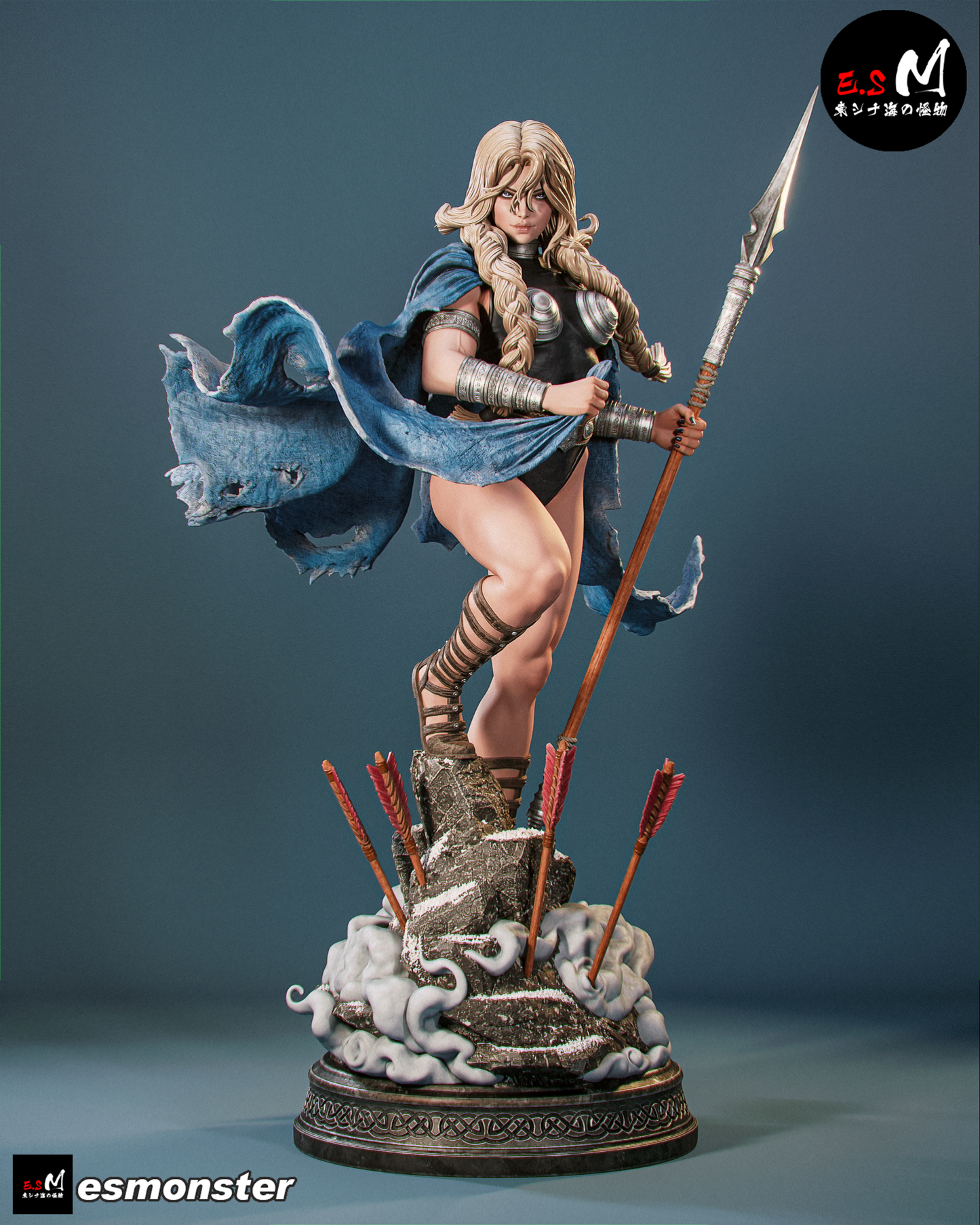 Valkyrie Warrior Mythology Unpainted Resin Garage Model Kit (1/6-1/12)