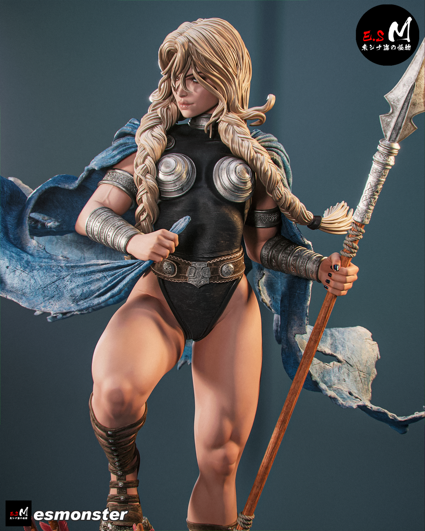 Valkyrie Warrior Mythology Unpainted Resin Garage Model Kit (1/6-1/12)
