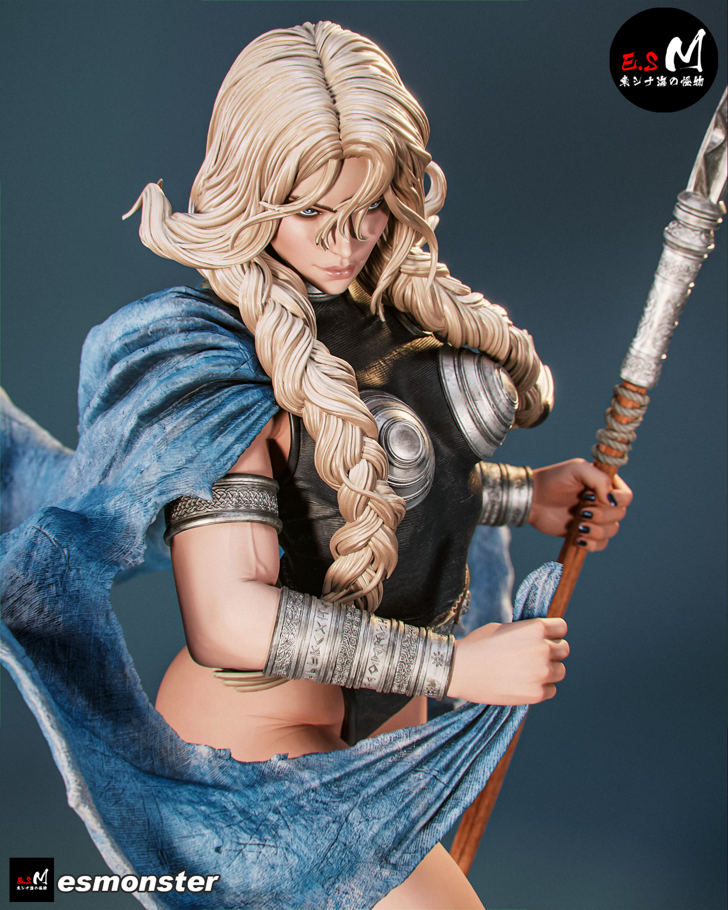 Valkyrie Warrior Mythology Unpainted Resin Garage Model Kit (1/6-1/12)