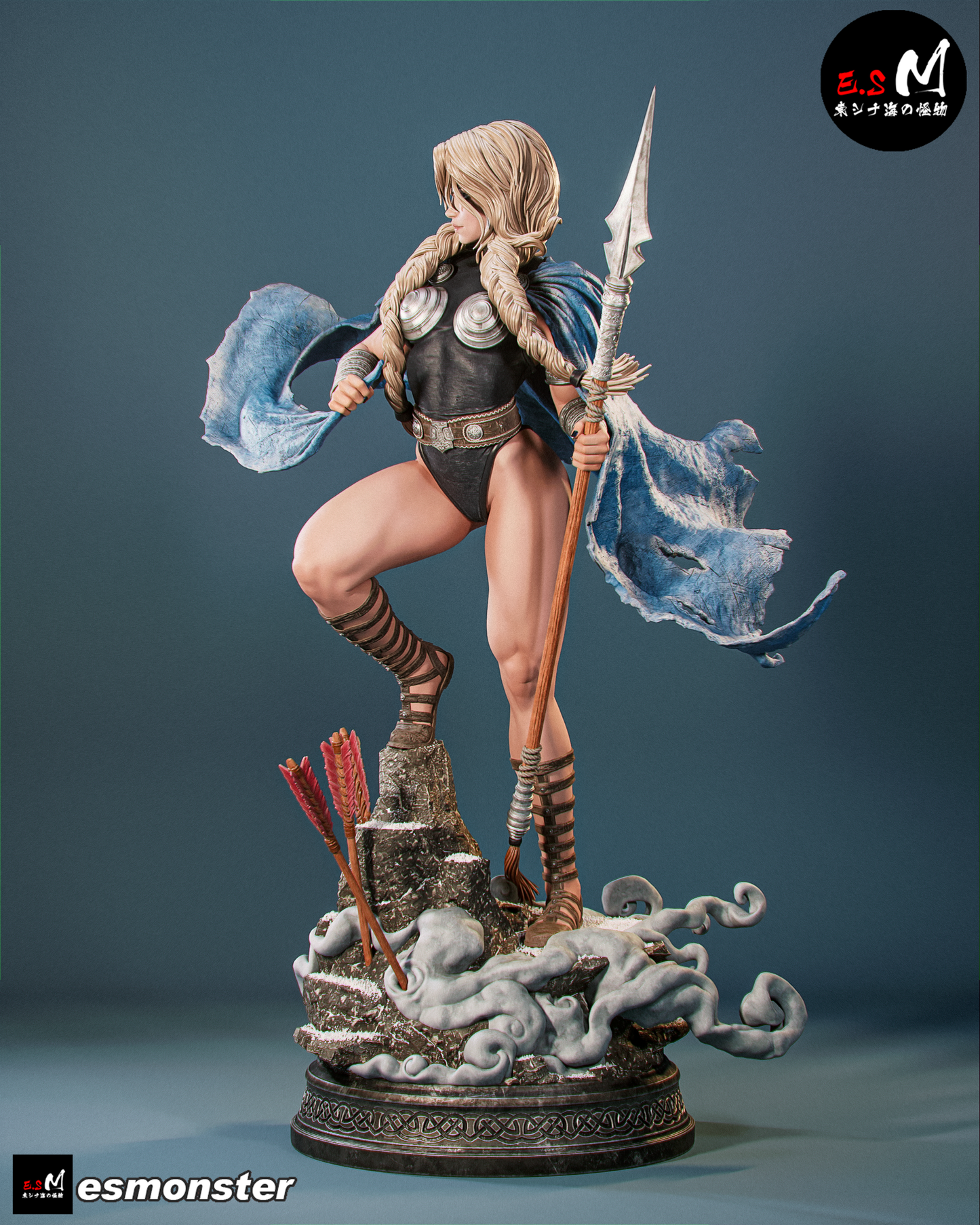 Valkyrie Warrior Mythology Unpainted Resin Garage Model Kit (1/6-1/12)