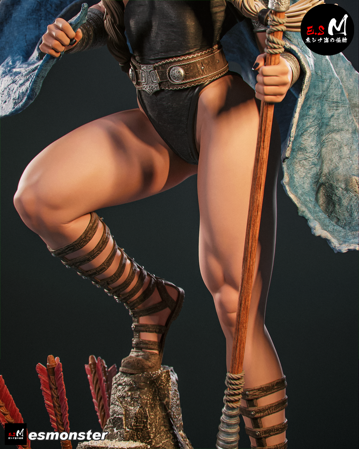 Valkyrie Warrior Mythology Unpainted Resin Garage Model Kit (1/6-1/12)