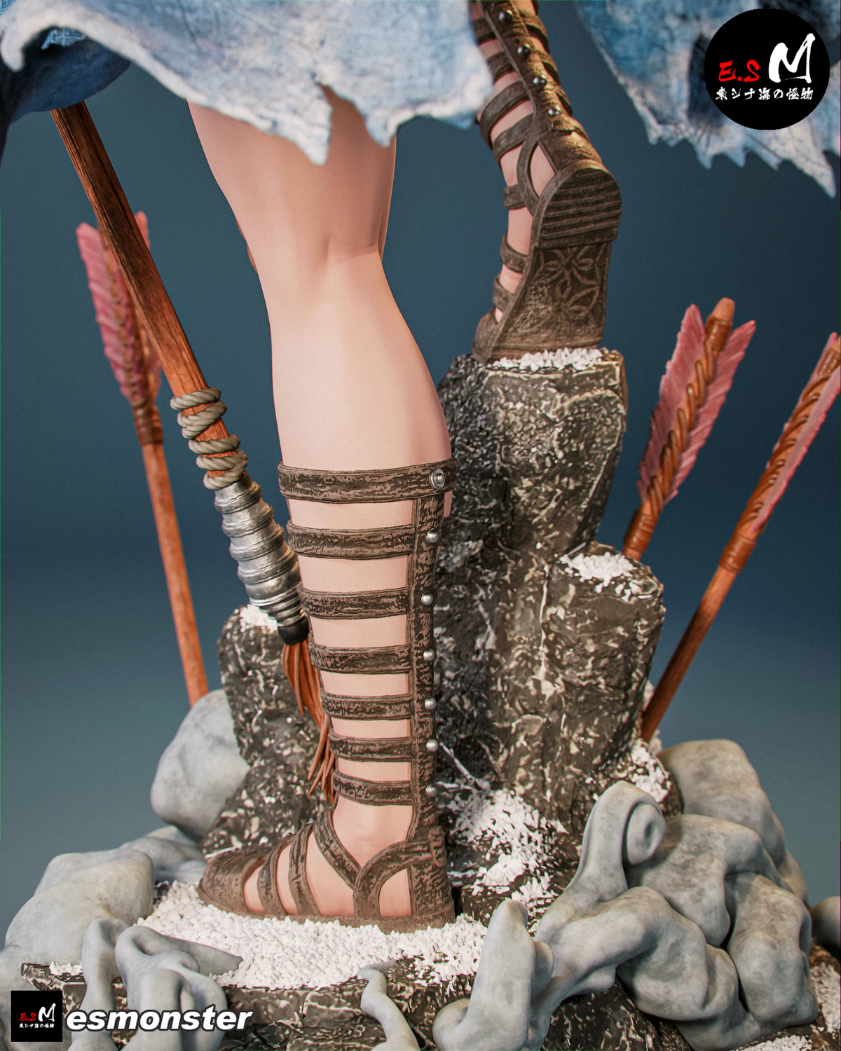 Valkyrie Warrior Mythology Unpainted Resin Garage Model Kit (1/6-1/12)
