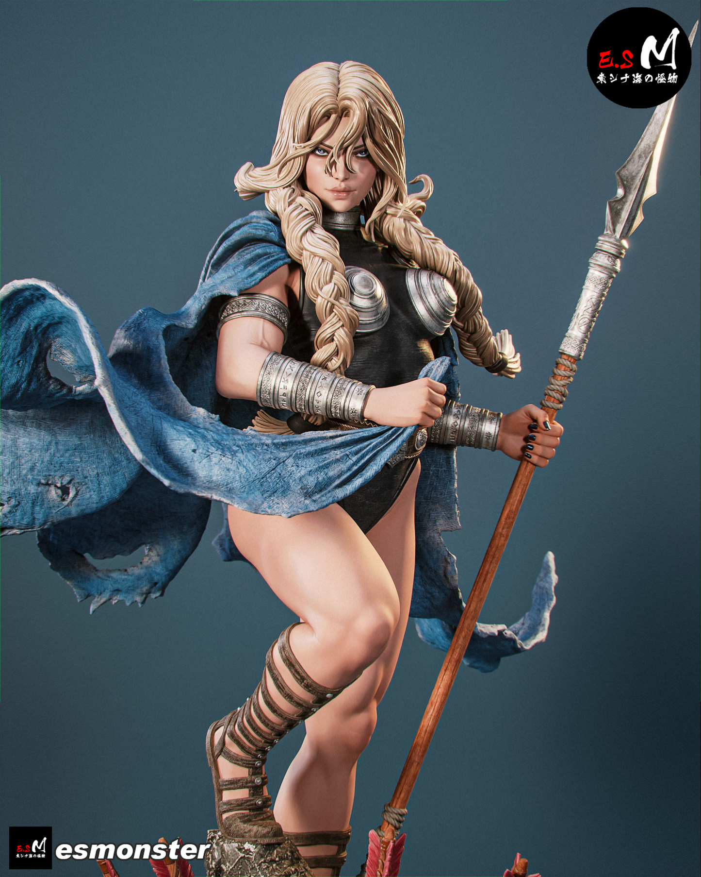 Valkyrie Warrior Mythology Unpainted Resin Garage Model Kit (1/6-1/12)