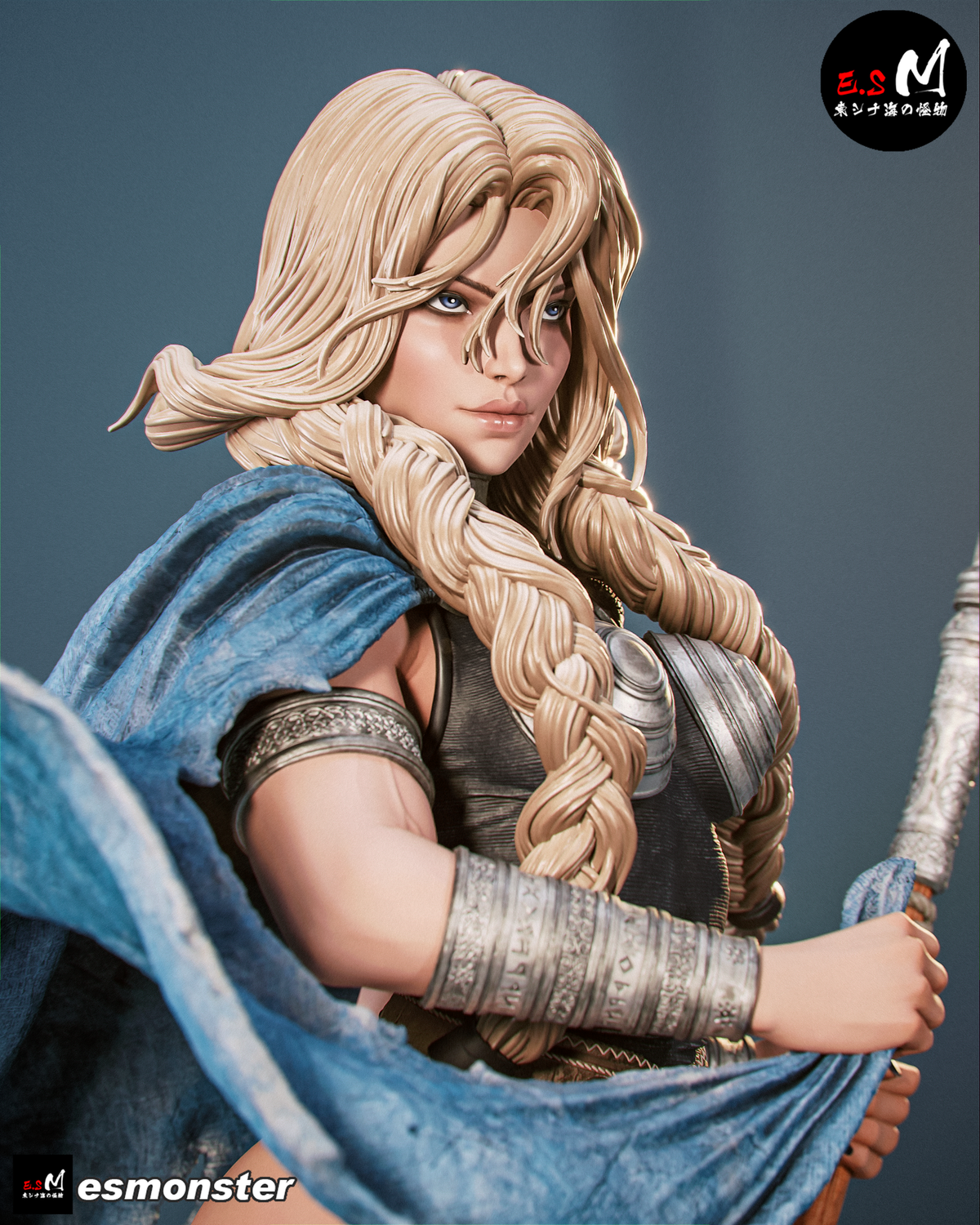 Valkyrie Warrior Mythology Unpainted Resin Garage Model Kit (1/6-1/12)