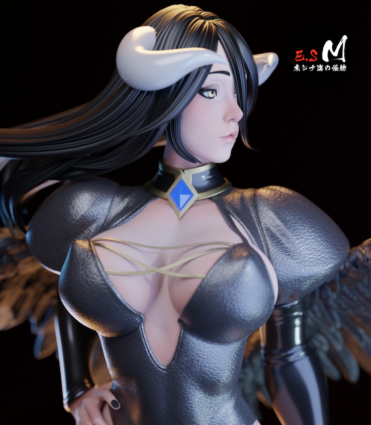 Alluring Albedo Style Overlord Unpainted Resin Garage Kit (1/6-1/12)