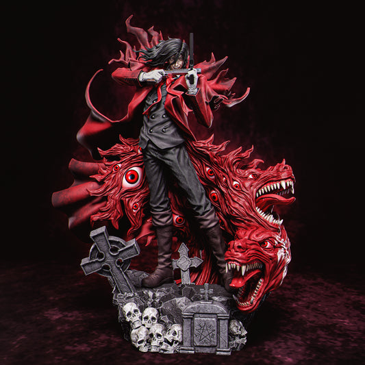 Alucard style Crimson Reaper resin kit – Unpainted 3D Printed Model kit
