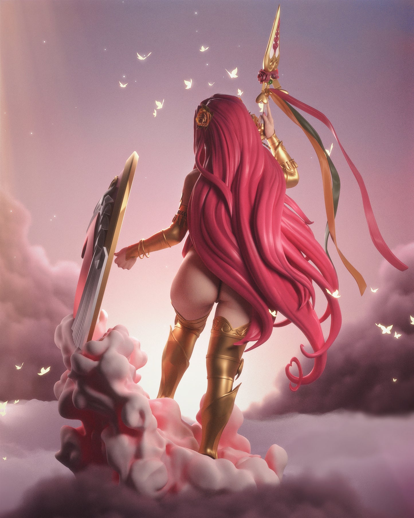 Mythology display figure