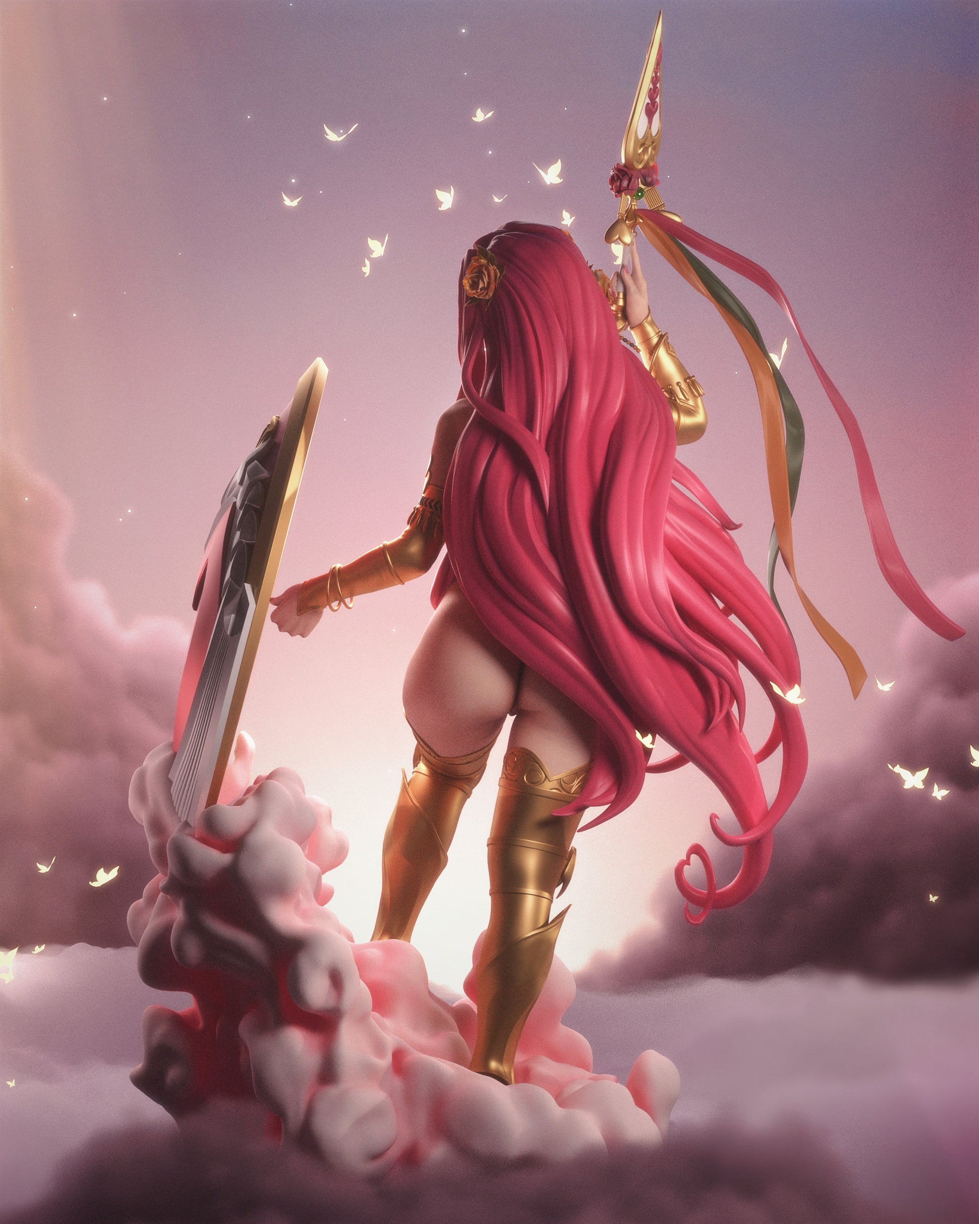 Mythology display figure