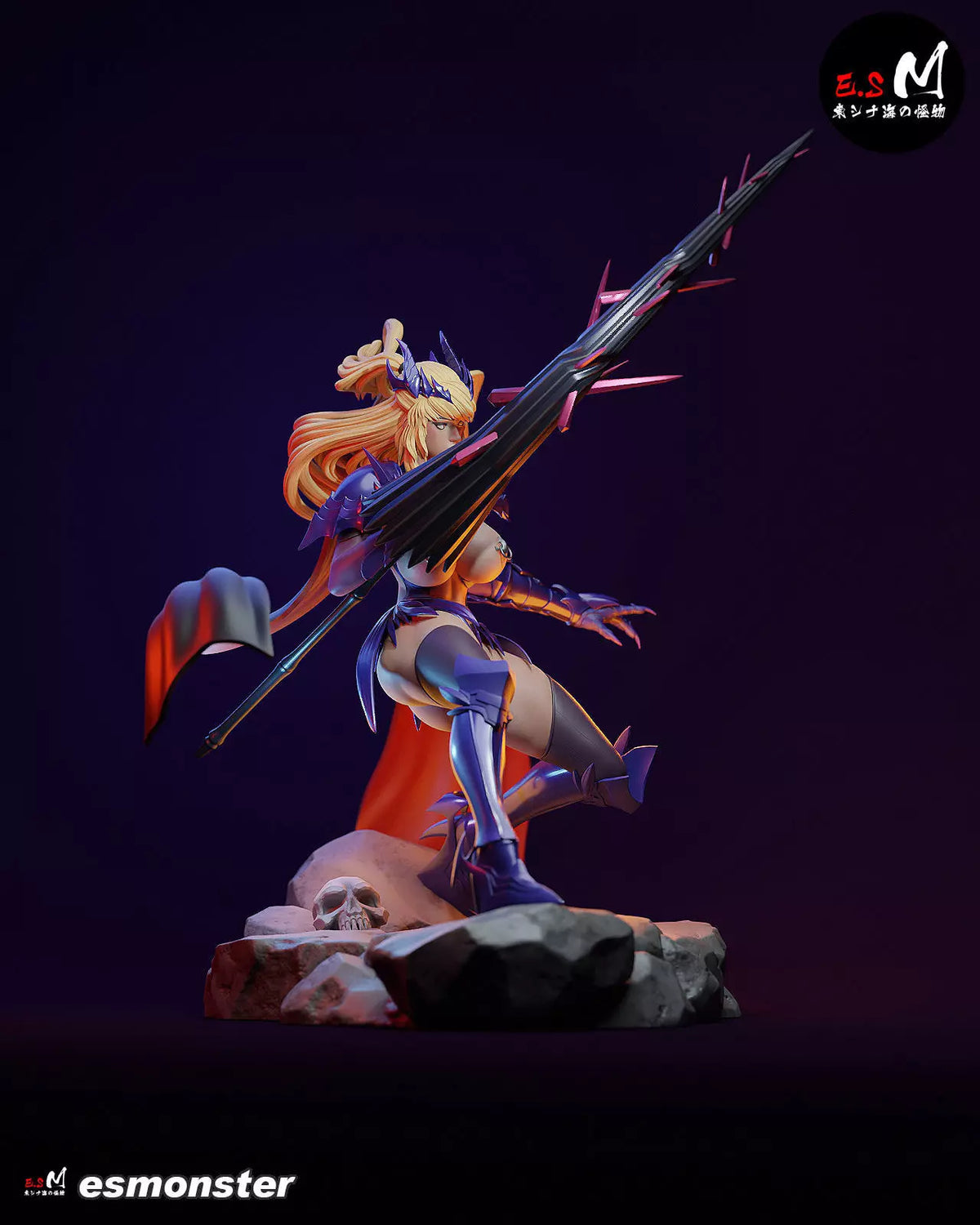 Artoria Pendragon Style Fate Lance Unpainted Resin Garage Kit (1/6-1/12)