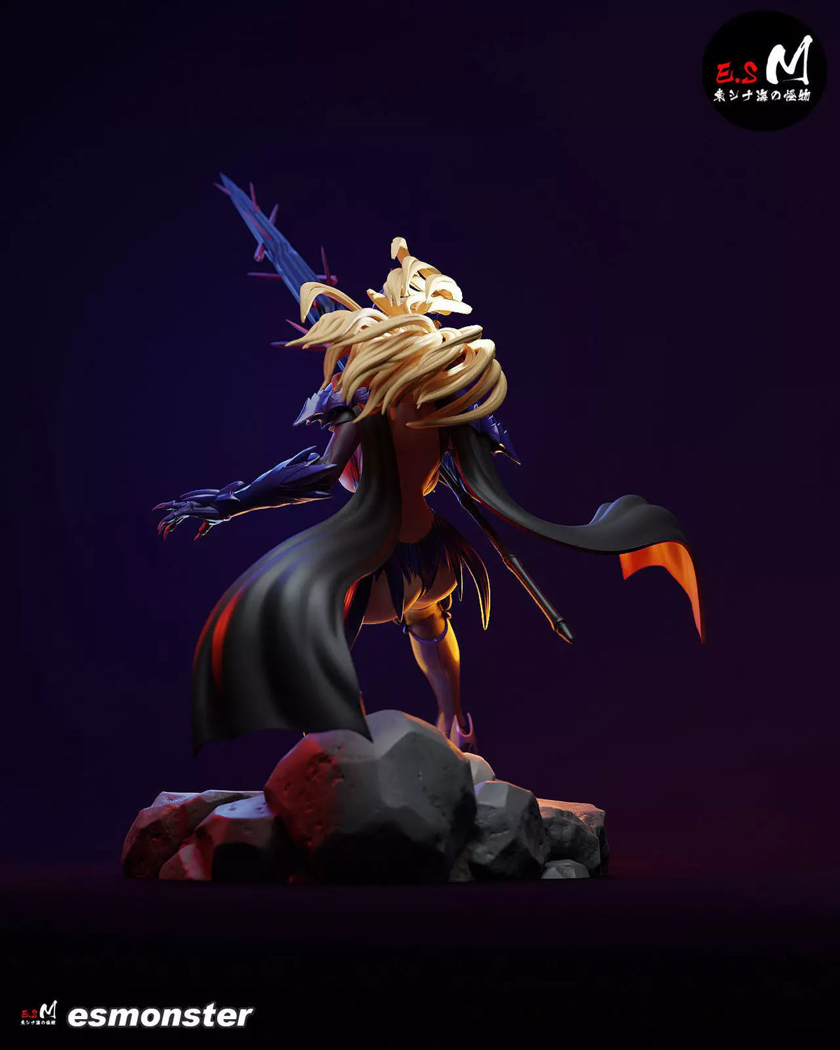 Artoria Pendragon Style Fate Lance Unpainted Resin Garage Kit (1/6-1/12)