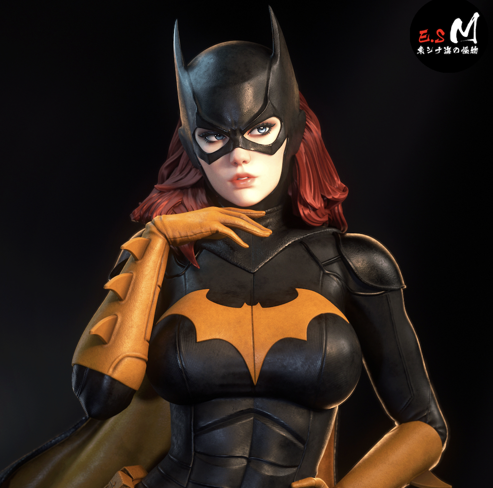Batgirl City Style DC Unpainted Resin Garage Kit (1/6-1/12)