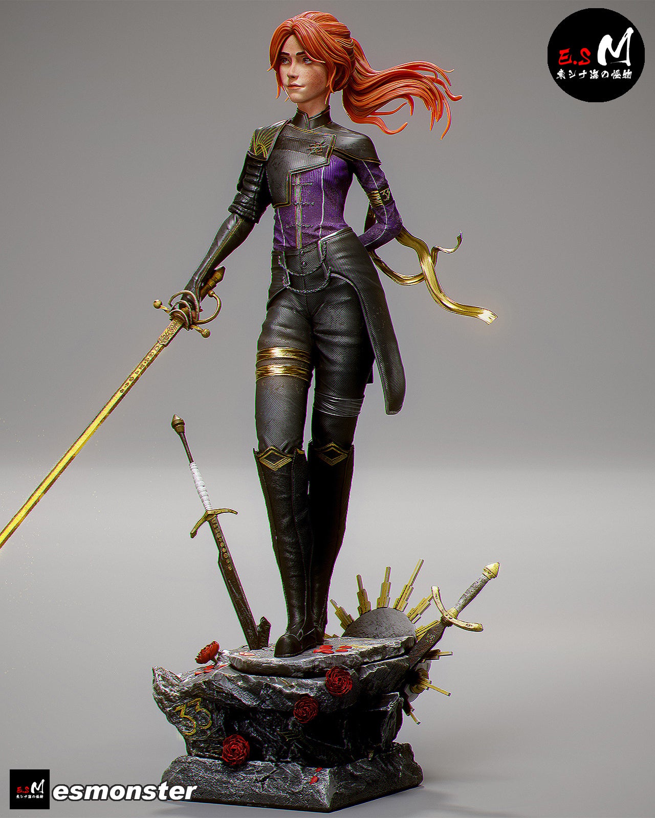 Riposte Maelle Style Expedition 33 Unpainted Resin Garage Kit (1/6-1/12)