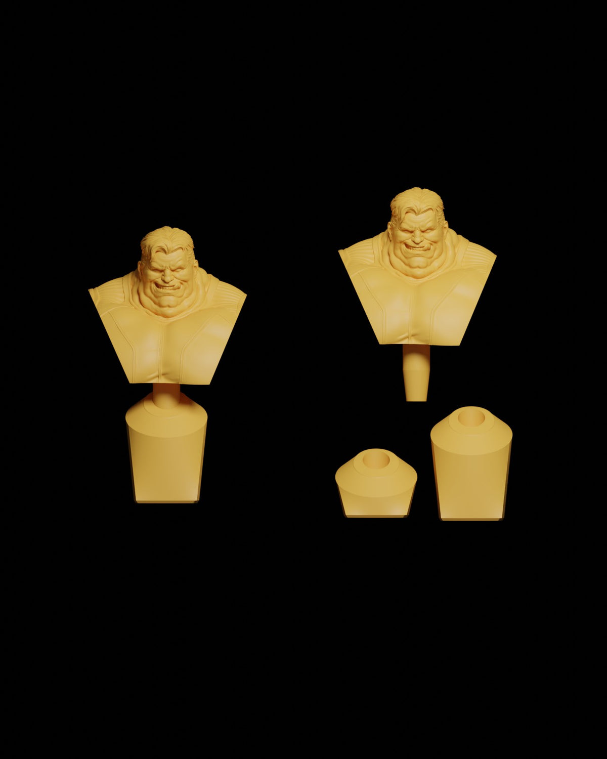 Blob Style Marvel Unpainted Resin Garage Model Kit (1/6-1/12)