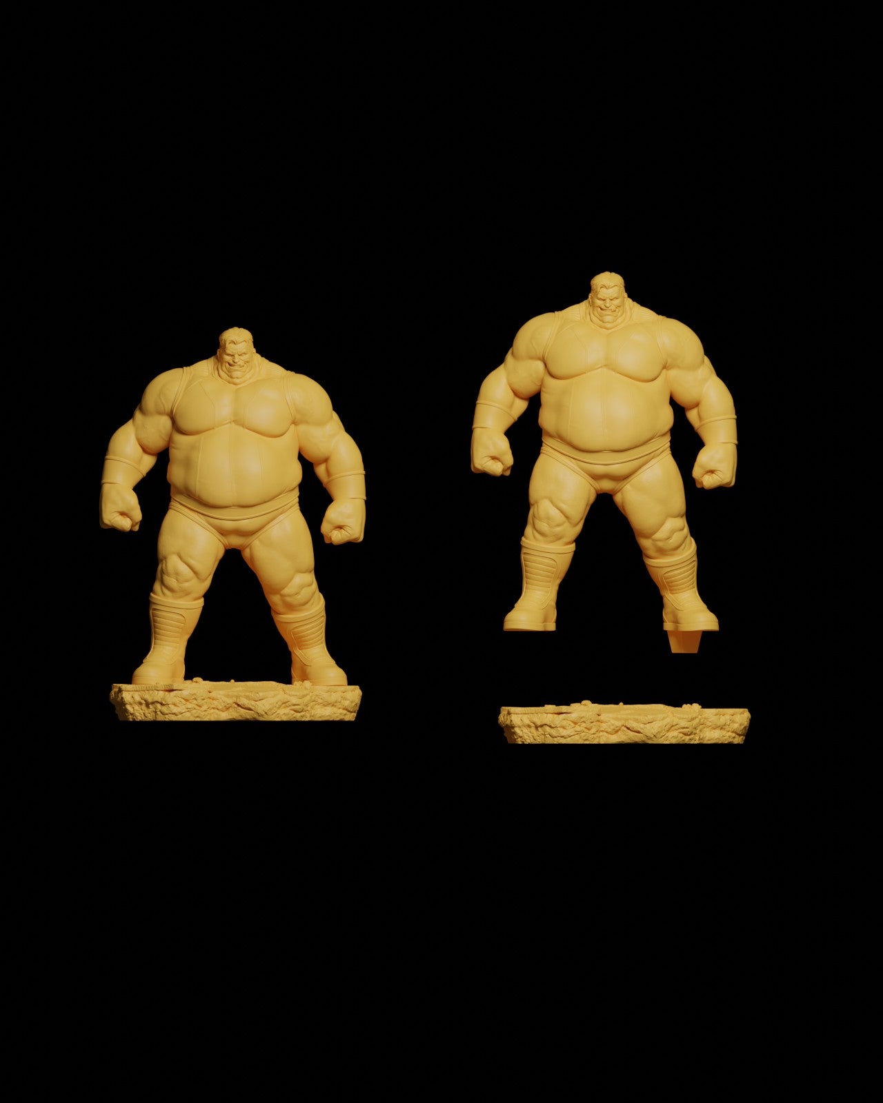 Blob Style Marvel Unpainted Resin Garage Model Kit (1/6-1/12)