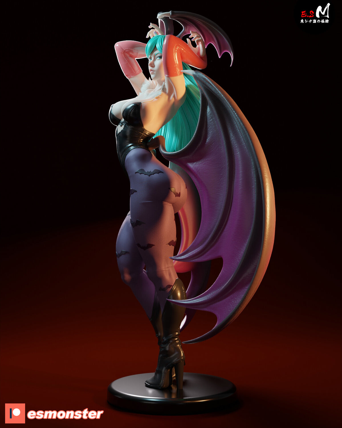 Morrigan Alluring Style Darkstalkers Unpainted Resin Garage Kit (1/6-1/12)