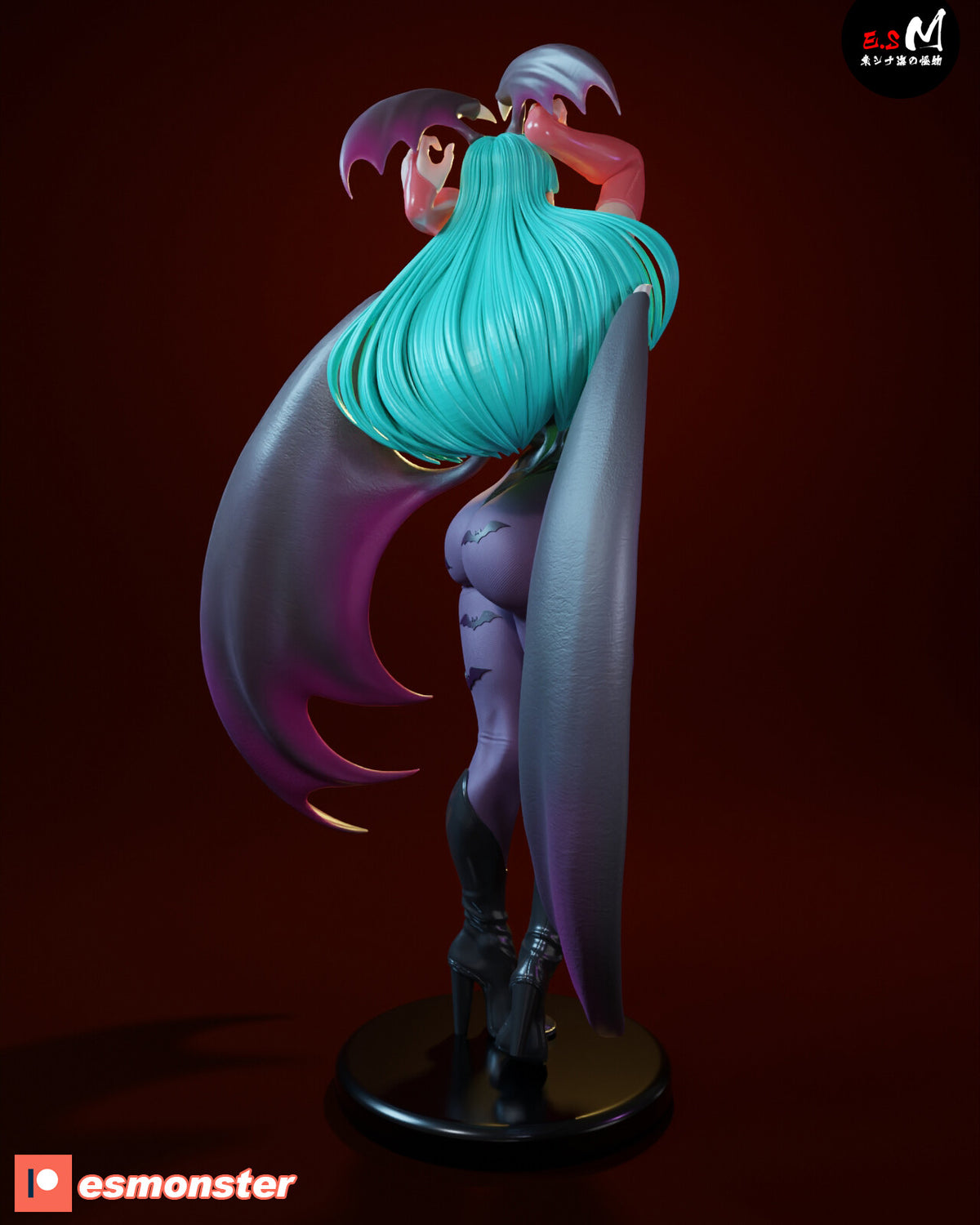 Morrigan Alluring Style Darkstalkers Unpainted Resin Garage Kit (1/6-1/12)