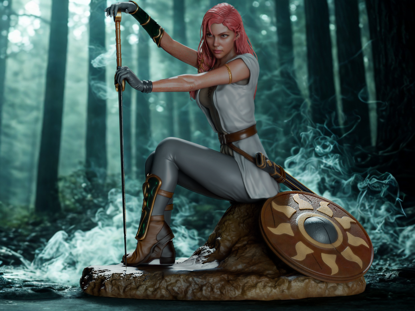 Hera resin kit – Unpainted 3D Printed Model kit