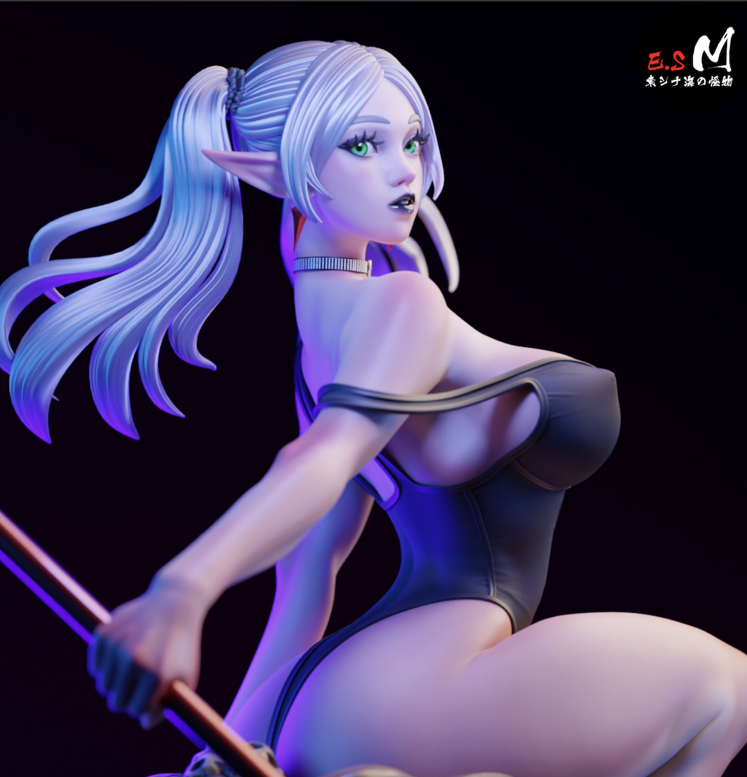 Mimic Chest Frieren Style Frieren Anime Unpainted Resin Garage Kit (1/6-1/12)