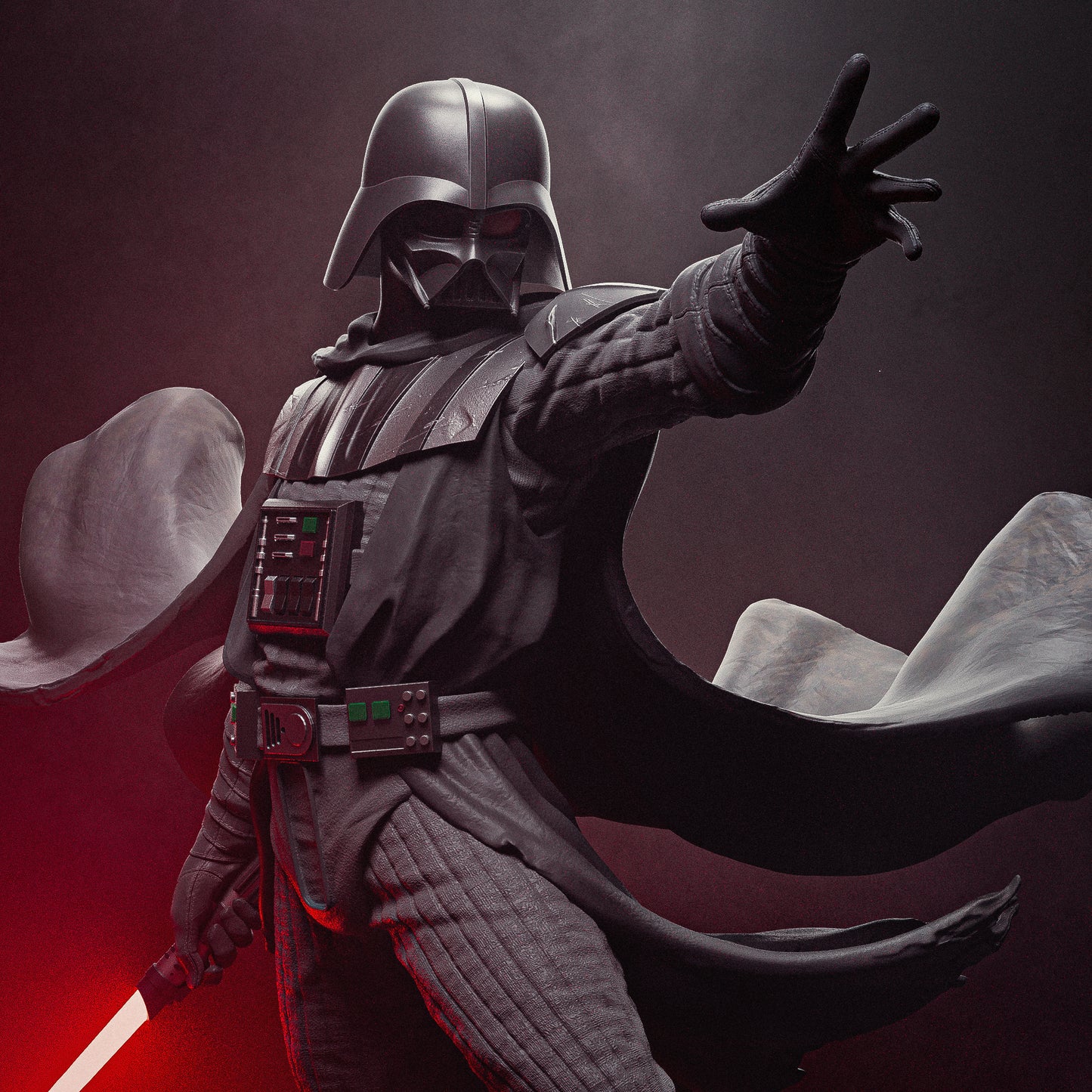 Darth Vader Diorama Style Star Wars Unpainted Resin Garage Kit (1/4-1/12)