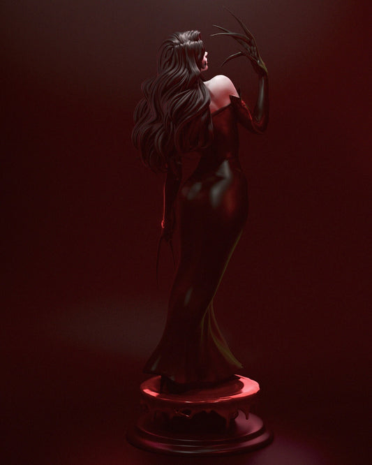 Lust style Sinister Seductress Girl resin kit – Unpainted 3D Printed Model kit