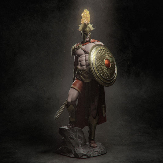 Ares Greek God resin kit – Unpainted 3D Printed Model kit