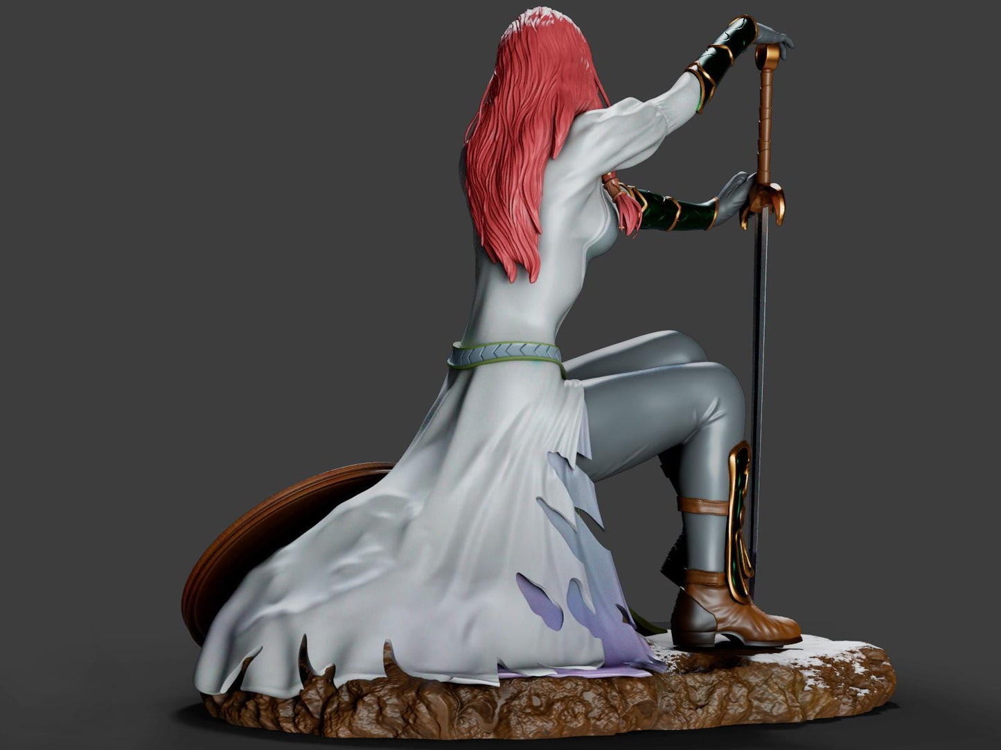 Hera resin kit – Unpainted 3D Printed Model kit