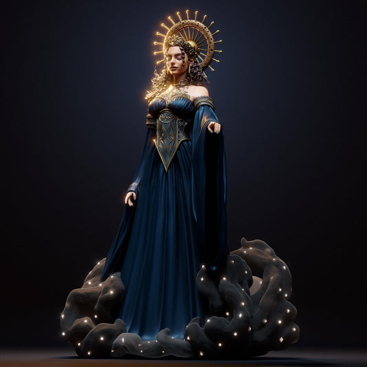 Night Goddess Nyx resin kit – Unpainted 3D Printed Model kit