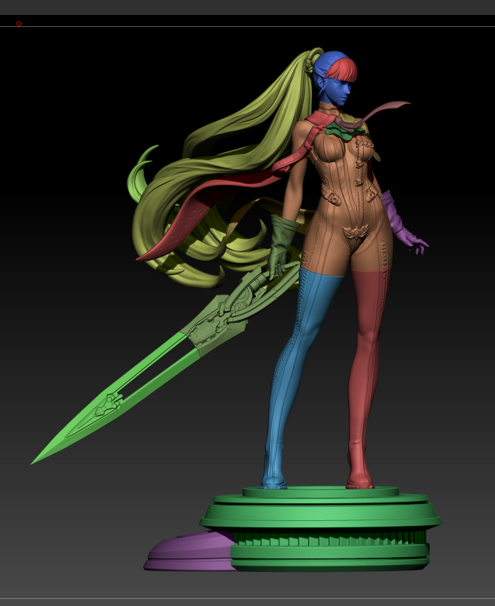 Eve Stellar Blade style resin kit – Unpainted 3D Printed Model kit