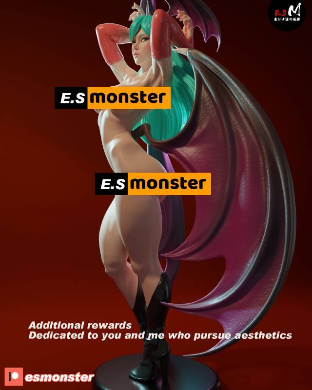 Morrigan Alluring Style Darkstalkers Unpainted Resin Garage Kit (1/6-1/12)