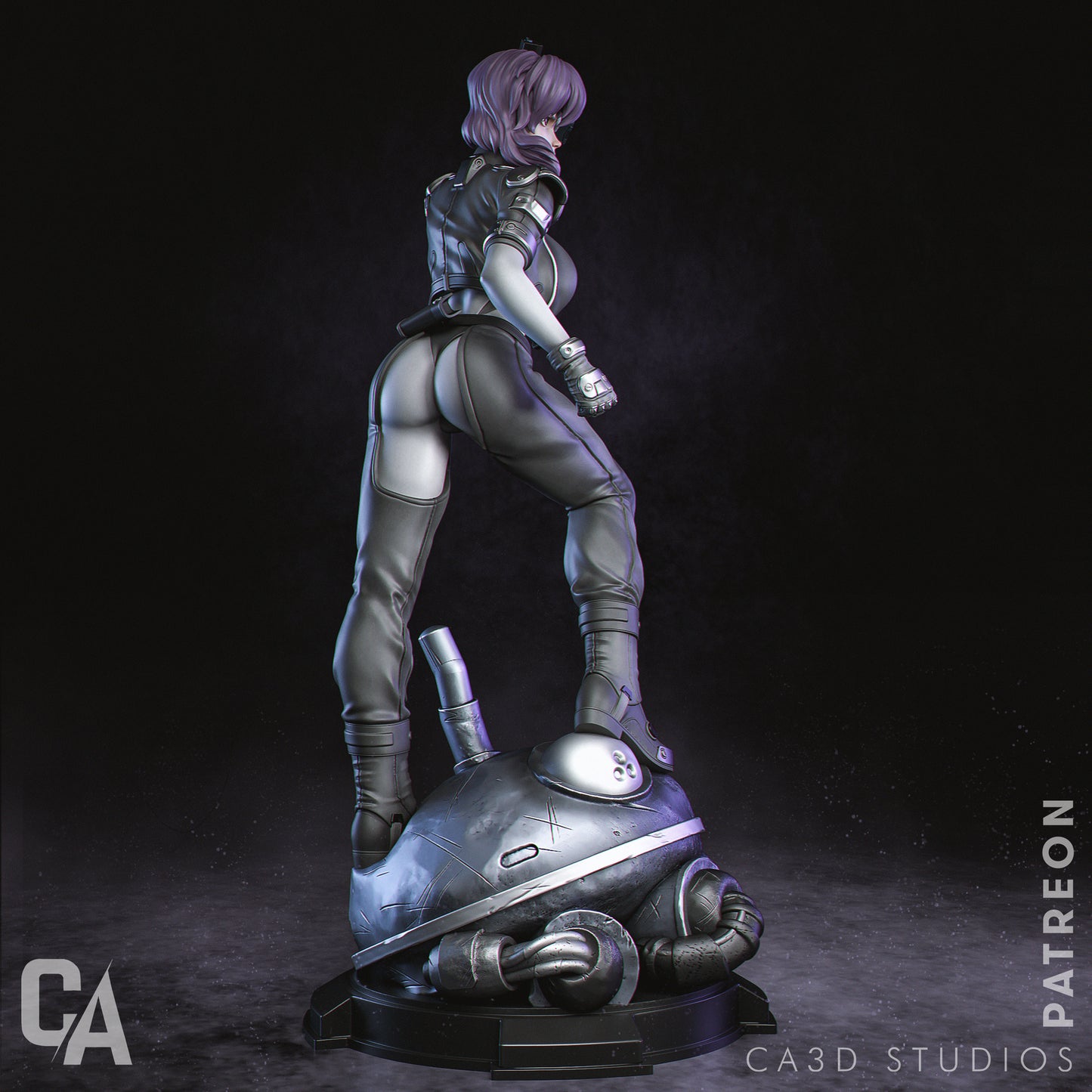 Motoko style Ghost in the Shell Cyber Operative Girl resin kit – Unpainted 3D Printed Model kit