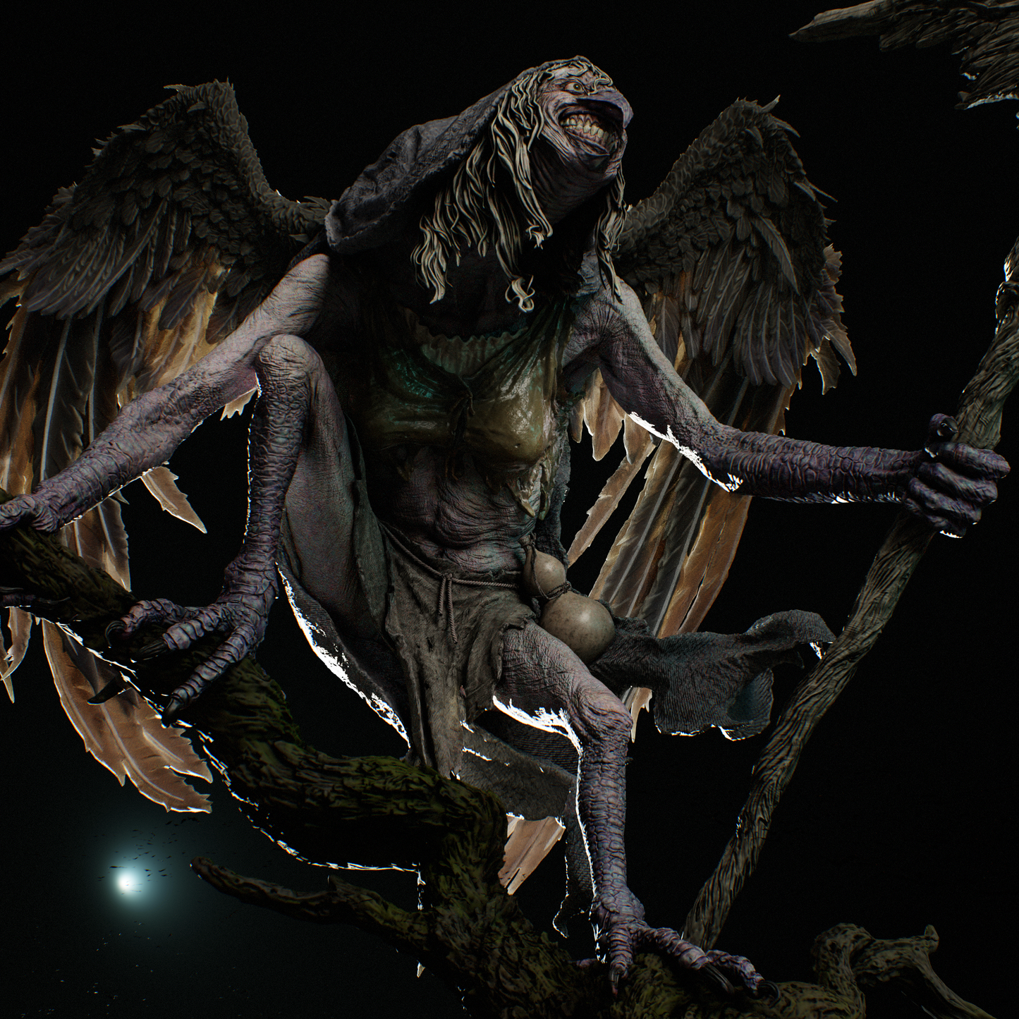 Mantita Pereira Witch of the Forest resin kit – Unpainted 3D Printed Model kit